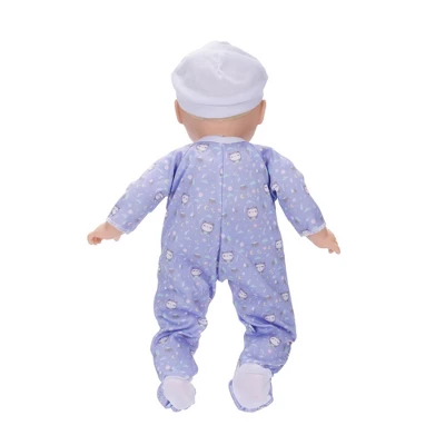 Perfectly Cute 14" Sleepy Time Baby Doll - Blonde Hair/Blue Eyes 7 Perfectly Cute 14" Sleepy Time Baby Doll - Blonde Hair/Blue Eyes - Image 5