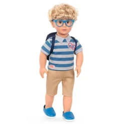 Our Generation 18" Boy Doll With School Bag - Leo -Wild Republic Store GUEST 069b9308 3ffa 4c0c acb4 ff8a55e74b0d