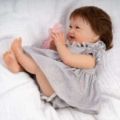 Paradise Galleries Realistic Reborn Toddler Doll Sweetie Pie, 19 Inch, Rooted Hair And Magnetic Pacifier, 7-Piece Baby Doll Gift Set -Wild Republic Store GUEST 07589c2a a4f6 42e1 985e cb3f20bf485b