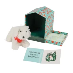 Manhattan Toy Bed & Biscuit Labradoodle Plush Puppy Dog & Keepsake Dog House With Mini-Storybook In Hidden Drawer -Wild Republic Store GUEST 0bfeb4b7 56a8 460c 90cf 80771eab351a