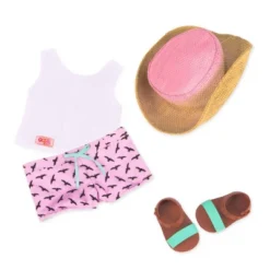 Our Generation Coral With Storybook & Accessories 18" Posable Surfer Doll -Wild Republic Store GUEST 0cc7bf0d 3100 4afc b39d c464970c26fb