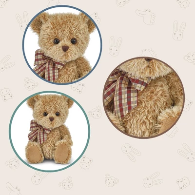 Bearington Teddy Bear Stuffed Animal: Light Brown 11 Inches 3 Bearington Teddy Bear Stuffed Animal: Light Brown 11 Inches