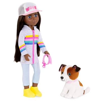 Glitter Girls Jana With Dog Plush Cuddles 14" Doll & Pet Set 4 Glitter Girls Jana With Dog Plush Cuddles 14" Doll & Pet Set - Image 2