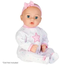 Adora Baby Doll Clothes & Accessories Adoption Fashion Shining Star, Fits Most 16 Inch Baby Dolls, White -Wild Republic Store GUEST 14a77b10 426c 4c7b be23 c5a6d275594c