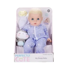 Perfectly Cute 14" Sleepy Time Baby Doll - Blonde Hair/Blue Eyes