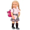 Our Generation Hally With Storybook & Accessories 18" Posable School Doll -Wild Republic Store GUEST 1b319034 5465 4145 8d3d 99bf7d7ee182