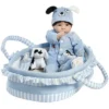 Paradise Galleries Reborn Baby Doll Boy "Finn & Sparky" Boy Baby Doll. 17" Weighted Realistic Doll With 9 Baby Doll Accessories. Age 3+ -Wild Republic Store GUEST 1e223150 88cb 40b6 8e32 0ec1cb6ec84d