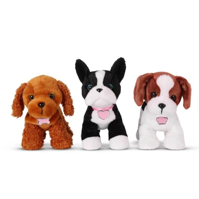 Pucci Pups Adopt-A-Pucci Pup Light Pink Bed Stuffed Animal 3 Pucci Pups Adopt-A-Pucci Pup Light Pink Bed Stuffed Animal