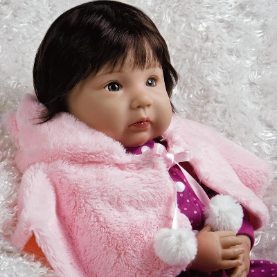 Paradise Galleries Realistic Baby Doll, 20 Inch Reborn Girl Smitten Kitten In Gentletouch Vinyl & Weighted Cloth Body, 4-Piece Gift Set 4 Paradise Galleries Realistic Baby Doll, 20 Inch Reborn Girl Smitten Kitten In Gentletouch Vinyl & Weighted Cloth Body, 4-Piece Gift Set - Image 2