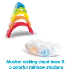 Kidoozie Musical Stack & Learn Rainbow, Stacking Activity Toy For Infants And Toddlers 6-24M With Motion Activated Lights And Sounds -Wild Republic Store GUEST 22b0467d facf 4e51 b617 9d27256d61db