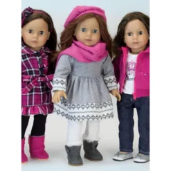 Sophia’s Doll Dress, Leggings, Hat, And Scarf Set For 18" Dolls -Wild Republic Store GUEST 297be618 4c5d 406d aa0e e74b4d74f371