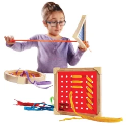 Guidecraft Over-sized Geo Lacing Boards Shapes - Set Of 3 -Wild Republic Store GUEST 2ae6e894 8e7e 47fb b975 38434f9f2c22