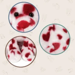 Bearington Collection Romantic Rover Stuffed Animal Plush With Hearts & Bow Puppy Dog, 12" -Wild Republic Store GUEST 2bfd247f 974c 4250 bdc1 e5f0d7f3df4e