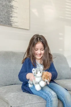 Bearington Collection Lil' Socks Small Plush Stuffed Animal Gray Striped Tabby Cat, 8" -Wild Republic Store GUEST 31ebe95a 2477 4226 9160 7ae1170bda8c