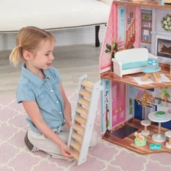 Kidkraft Matilda Wooden Dollhouse With 23 Accessories -Wild Republic Store GUEST 33d5dbf6 288a 408b b7a9 c7cdbe382127