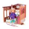 Our Generation Cozy Cabin Dollhouse Playset For 18" Dolls -Wild Republic Store GUEST 34dc3106 c5ed 4c90 972e 1abae4ba5c57