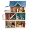 Hape Little Room Pretend Play 3 Story Wooden Doll House W/ Light, Doorbell, & Bedroom, Bathroom, Living Room, & Dining Furniture For Kids Age 3 And Up 2 Hape Little Room Pretend Play 3 Story Wooden Doll House W/ Light, Doorbell, & Bedroom, Bathroom, Living Room, & Dining Furniture For Kids Age 3 And Up -Wild Republic Store GUEST 387864e9 5751 4804 9e6e 15eaa266da06