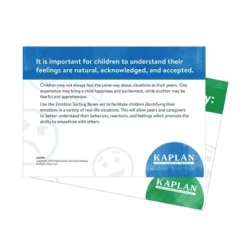 Kaplan Early Learning Emotion Sorting Boxes