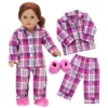 Sophia’s Flannel Pajama & Slippers Set For 18'' Dolls, Pink 2 Sophia’s Flannel Pajama & Slippers Set For 18'' Dolls, Pink -Wild Republic Store GUEST 3da920bf 093c 48b3 9419 17e286cd117d