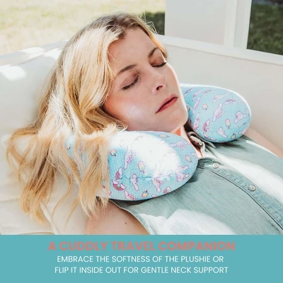 HELLO KITTY Surreal Entertainment Sanrio Cinnamoroll Reversible Neck Roll Pillow And Plush Toy 6 HELLO KITTY Surreal Entertainment Sanrio Cinnamoroll Reversible Neck Roll Pillow And Plush Toy - Image 4