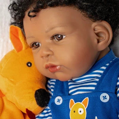 Paradise Galleries Realistic Toddler Boy Doll - Puppy Pal, 7-Piece Reborn Doll Gift Set With Magnetic Pacifier 6 Paradise Galleries Realistic Toddler Boy Doll - Puppy Pal, 7-Piece Reborn Doll Gift Set With Magnetic Pacifier - Image 4