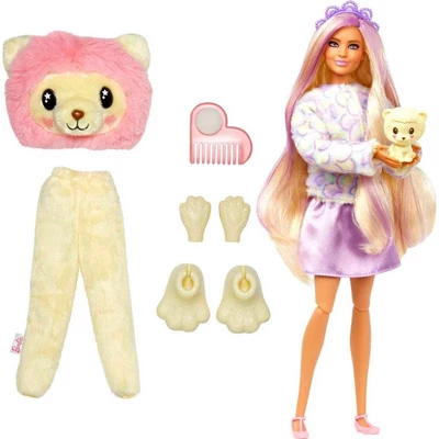 Barbie Cutie Reveal Cozy Cute Tees Series Lion Doll 6 Barbie Cutie Reveal Cozy Cute Tees Series Lion Doll - Image 4