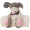 Mina Victory Plush Lines Stuffed Animal Plush With Blanket 7" X 17" Indoor Stuffed Animal -Wild Republic Store GUEST 4434bbe4 7489 4d28 abae a2b427ee79af