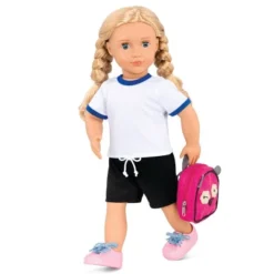 Our Generation Hally With Storybook & Accessories 18" Posable School Doll -Wild Republic Store GUEST 4a025c81 c7aa 46e2 a861 d4ab21e38386
