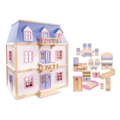 Melissa & Doug Multi-Level Dollhouse -Wild Republic Store GUEST 4d8540a6 e303 4ab5 87aa 730d91c83b9a