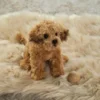 Bearington Collection Lil' Doodles Small Plush Labradoodle Stuffed Animal Puppy Dog, 6.5"