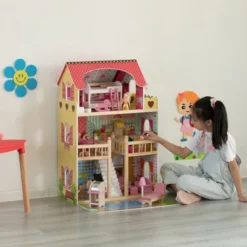 ShpilMaster Wooden Doll House With Toys And Furniture Accessories With LED Light For Ages 3+ 11 ShpilMaster Wooden Doll House With Toys And Furniture Accessories With LED Light For Ages 3+ -Wild Republic Store GUEST 50339c75 36b8 4062 bdbb 455365b4b83a