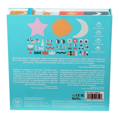 Manhattan Toy On-the-Go Making Faces 44-Piece Magnetic Travel Activity Toy For Kids 3 Years And Up 7 Manhattan Toy On-the-Go Making Faces 44-Piece Magnetic Travel Activity Toy For Kids 3 Years And Up - Image 5