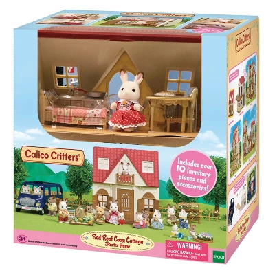 Calico Critters Red Roof Cozy Cottage 4 Calico Critters Red Roof Cozy Cottage - Image 2