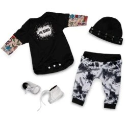 Paradise Galleries Reborn Toddler Boy Doll Lil' Rebel, 21 Inch With Black Rooted Hair And Blue Eyes, Made In GentleTouch Vinyl -Wild Republic Store GUEST 60f2f872 1b5a 4e94 9520 c261acfbcfe6