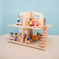 HABA Little Friends Dollhouse City Villa With 10 Pieces Of Furniture -Wild Republic Store GUEST 61260624 3f0e 410f af38 c25ba2b5b3a3