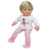 Sophia’s Ballerina Design Pajama & Slipper Set For 15” Baby Dolls, Light Pink/White 2 Sophia’s Ballerina Design Pajama & Slipper Set For 15” Baby Dolls, Light Pink/White -Wild Republic Store GUEST 61e6e6eb b999 43de b5f4 f3bff6fc419b