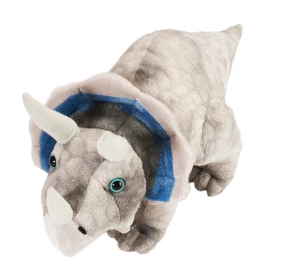 Wild Republic Dinosauria Medium Triceratops Stuffed Animal, 15 Inches 3 Wild Republic Dinosauria Medium Triceratops Stuffed Animal, 15 Inches