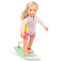 Our Generation Coral With Storybook & Accessories 18" Posable Surfer Doll -Wild Republic Store GUEST 62b62f22 fb97 40f3 8393 2d77f71948cc