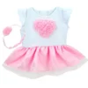 Sophia’s Heart Dress And Headband Outfit For 15'' Dolls, White/Pink -Wild Republic Store GUEST 6839a58a b42b 452b 859e 994e33c3010a