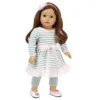 Sophia’s Dress, Leggings And Shoes For 18" Dolls, Gray/Pink -Wild Republic Store GUEST 6a0cb961 68c2 46c3 b1fa 9fa65e677760
