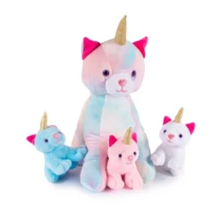 Plush Creations Stuffed Mommy Kitty Unicorn With 3 Kittens In Her Tummy 15 Plush Creations Stuffed Mommy Kitty Unicorn With 3 Kittens In Her Tummy -Wild Republic Store GUEST 705d9832 46c9 47f4 972b e5d36a9138af
