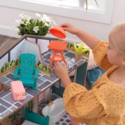 Kidkraft Backyard Cookout Wooden Dollhouse With 16 Play Furniture Accessories -Wild Republic Store GUEST 736c888b e793 43bb 81e9 0e039103a938