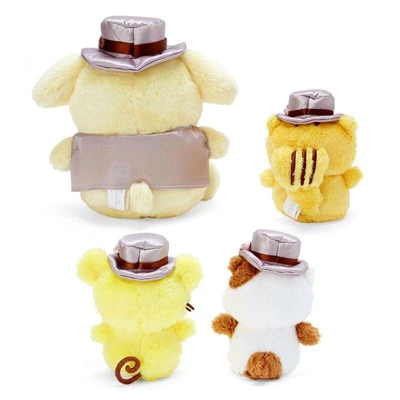 Sanrio Sanrio 4 Piece Dress-Up Plush Doll Set | Pompompurin 4 Sanrio Sanrio 4 Piece Dress-Up Plush Doll Set | Pompompurin - Image 2