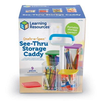 Learning Resources Create-a-Space See-Thru Storage Caddy 5 Learning Resources Create-a-Space See-Thru Storage Caddy - Image 3