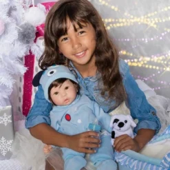 Paradise Galleries Reborn Baby Doll Boy "Finn & Sparky" Boy Baby Doll. 17" Weighted Realistic Doll With 9 Baby Doll Accessories. Age 3+ -Wild Republic Store GUEST 847fff77 c5a2 47d8 ac1f fe7ae96c833c