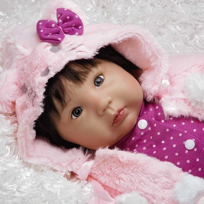 Paradise Galleries Realistic Baby Doll, 20 Inch Reborn Girl Smitten Kitten In Gentletouch Vinyl & Weighted Cloth Body, 4-Piece Gift Set 8 Paradise Galleries Realistic Baby Doll, 20 Inch Reborn Girl Smitten Kitten In Gentletouch Vinyl & Weighted Cloth Body, 4-Piece Gift Set - Image 6