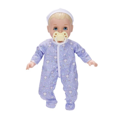 Perfectly Cute 14" Sleepy Time Baby Doll - Blonde Hair/Blue Eyes 5 Perfectly Cute 14" Sleepy Time Baby Doll - Blonde Hair/Blue Eyes - Image 3