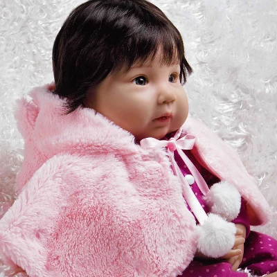 Paradise Galleries Realistic Baby Doll, 20 Inch Reborn Girl Smitten Kitten In Gentletouch Vinyl & Weighted Cloth Body, 4-Piece Gift Set 9 Paradise Galleries Realistic Baby Doll, 20 Inch Reborn Girl Smitten Kitten In Gentletouch Vinyl & Weighted Cloth Body, 4-Piece Gift Set - Image 7