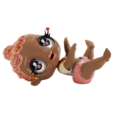 Glitter Babyz Solana Sunburst With 3 Magical Color Changes Baby Doll - Coral Pink Hair 7 Glitter Babyz Solana Sunburst With 3 Magical Color Changes Baby Doll - Coral Pink Hair - Image 5
