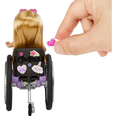 Barbie Chelsea Wheelchair Doll - Sweets Dress 4 Barbie Chelsea Wheelchair Doll - Sweets Dress - Image 2